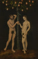 Adam i Ewa - Lucas Cranach Starszy — widok dzieła