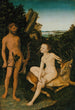Apollon i Diana - Lucas Cranach Starszy — widok dzieła