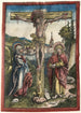 Chrystusa na krzyżu między Maryją a świętym Janem - Lucas Cranach starszy — widok dzieła