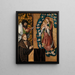 Frédéric le Sage przed Matką Bożą - Lucas Cranach starszy — oprawiony obraz na ścianie