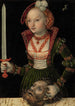 Judith i Holofernes - Lucas Cranach Starszy — widok dzieła