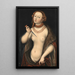Lucrèce - Lucas Cranach Starszy — oprawiony obraz na ścianie