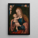 Matka Boża z Dzieciątkiem - Lucas Cranach Starszy — oprawiony obraz na ścianie