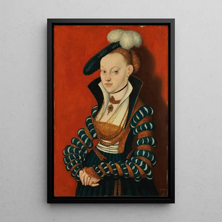 Lucas Cranach the Elder - Portrait of Christiane of Eulenau.webp