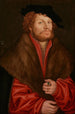 Portret Moritza Buchnera - Lucas Cranach Starszy — oprawiony obraz na ścianie