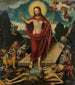 Zmartwychwstanie Chrystusa i triumf nad śmiercią i diabłem - Lucas Cranach Starszy — widok dzieła