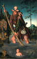 Święty Krzysztof - Lucas Cranach starszy — widok dzieła