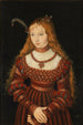Sibylle de Clèves - Lucas Cranach starszy — widok dzieła