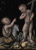L'Enfant Jésus et Saint Jean-Baptiste - Lucas Cranach starszy — widok dzieła