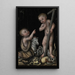 L'Enfant Jésus et Saint Jean-Baptiste - Lucas Cranach starszy — oprawiony obraz na ścianie