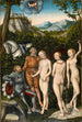 Le Jugement de Pâris - Lucas Cranach Starszy — widok dzieła