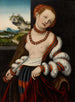 Le suicide de Lucrèce - Lucas Cranach l'Ancien — widok dzieła