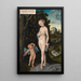 Wenus z unoszącym się Kupidynem z miodem - Lucas Cranach Starszy — oprawiony obraz na ścianie