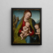 Matka Boska z Dzieciątkiem i Świętym Janem Chrzcicielem - Lucas Cranach Starszy — oprawiony obraz na ścianie
