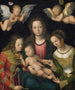 Matka Boska z Dzieciątkiem z świętą Katarzyną i Barbarą - Lucas Cranach Starszy — widok dzieła