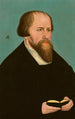 Portret Caspara Crucigera - Lucas Cranach Młodszy — widok dzieła