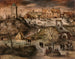 Place forte dans un paysage d'hiver - Lucas Gassel — widok dzieła