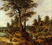 Młyn wodny - Lucas van Uden — widok dzieła