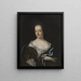 Beata Elisabeth von Königsmarck - Lucas von Breda — oprawiony obraz na ścianie
