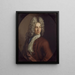 Autoportret - Lucas von Breda — oprawiony obraz na ścianie