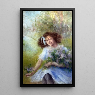 Luce Boyals - Young girl with bouquet.webp