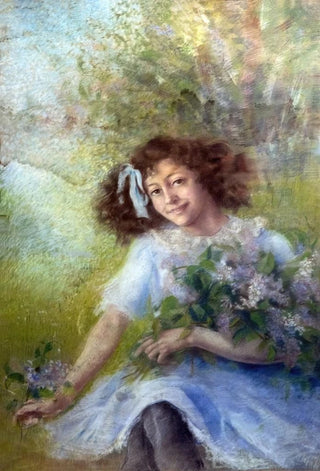 Luce Boyals - Young girl with bouquet.webp
