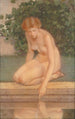 Przed czystym źródłem - Lucia Fairchild Fuller — widok dzieła