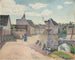 Gouvernes near Lagny - Lucien Pissarro — widok dzieła