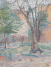 L'arbre à noix - Lucien Pissarro — widok dzieła