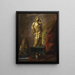 Vierge du Louvre du XIVe siècle - Lucjan Przepiórski — oprawiony obraz na ścianie