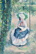 Madame Piette z parasolką - Ludovic Piette-Montfoucault — widok dzieła