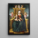 La Vierge et l'Enfant en majesté - Ludovico Brea — oprawiony obraz na ścianie
