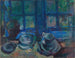La cuisine bleue - Ludvig Karsten — widok dzieła