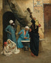 Orzeźwiający napój - Ludwig Deutsch — widok dzieła