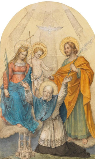 Ludwig Ferdinand Schnorr von Carolsfeld - Clemens Maria Hofbauer und Heilige.webp