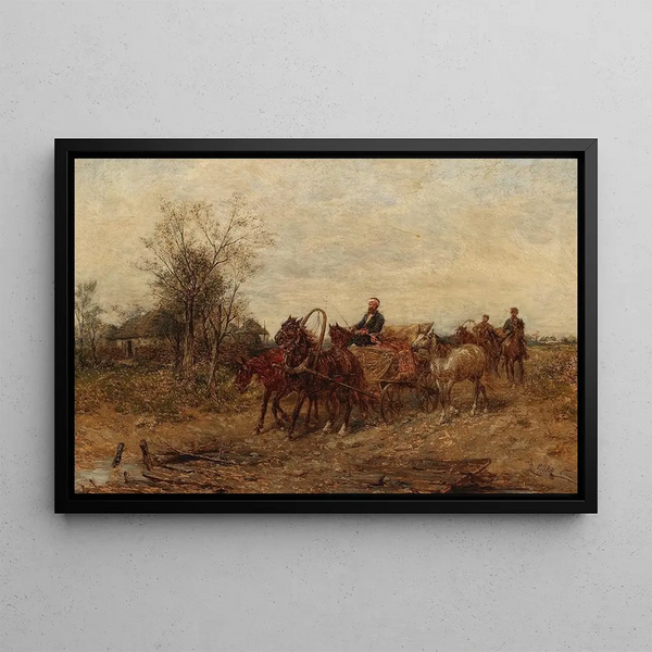 Ludwig Gedlek - A Carpet Dealer on a Journey across the Country.webp