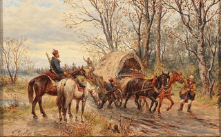 Ludwig Gedlek - Eine Truppenverlegung.webp