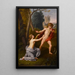 Cupidon et Psyché - Ludwig Guttenbrunn — oprawiony obraz na ścianie