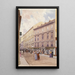 Le marché paysan à Vienne - Ludwig Hans Fischer — oprawiony obraz na ścianie