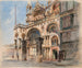 La basilique Saint-Marc à Venise - Ludwig Johann Passini — widok dzieła
