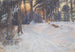 Bois d'hiver - Ludwig Julius Christian Dettmann — widok dzieła