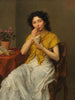 La dent sucrée - Ludwig Knaus — widok dzieła