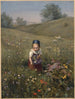Wiosenne kwiaty - Ludwig Knaus — widok dzieła