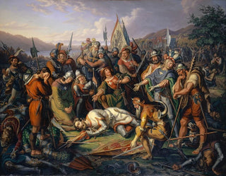 Ludwig Vogel - The Swiss With The Dead Body Of Winkelried.webp