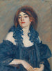 Portret damy - Ludwig Wieden — widok dzieła