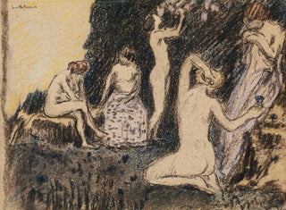 Ludwig von Hofmann - Landschaft mit fnf nackten Frauen.webp