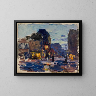 Ludwik de Laveaux - Street in Paris.webp