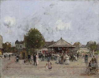 Fête foraine - Luigi Loir — widok dzieła