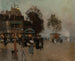 La guinguette au bord de la Seine - Luigi Loir — widok dzieła