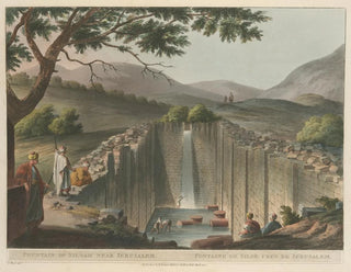 Luigi Mayer - Fountain of Siloam Near Jerusalem.webp